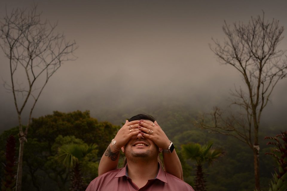 Ensaio de Casal Externo em Petrópolis da Beatriz e Vinícius