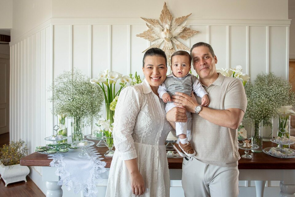 Batizado de Pedro no Vale das Videiras